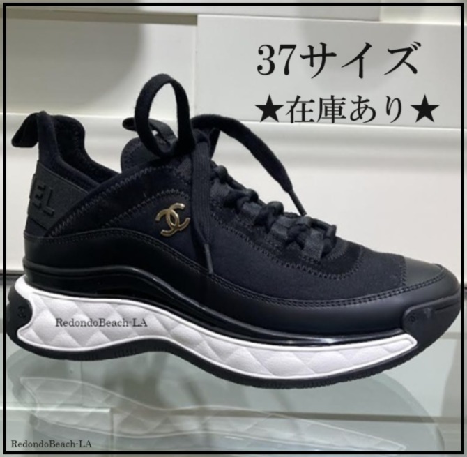 【37サイズ在庫あり】入手困難★CHANEL★大人気★厚底スニーカー