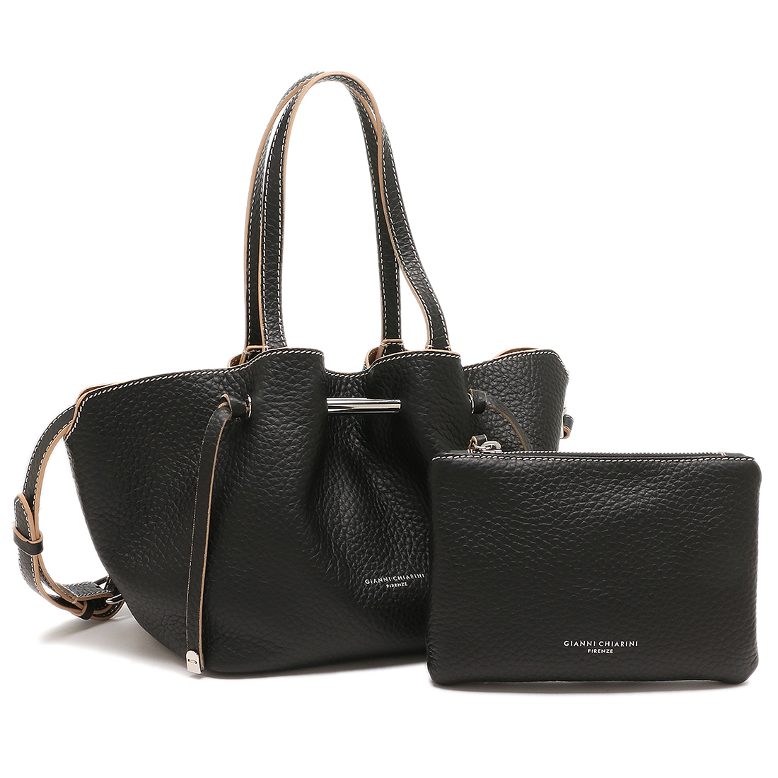 GIANNI CHIARINI ハンドバッグ アマンダ BS10630 RNGDBL