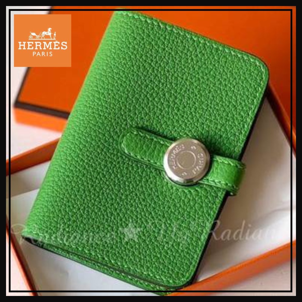 【シンプル♡プレゼントに♪】HERMES ドゴン カードケース
