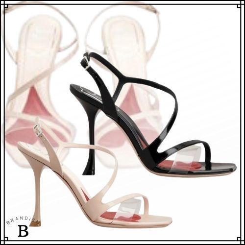 Roger Vivier ハート型 レザーインソール サンダル