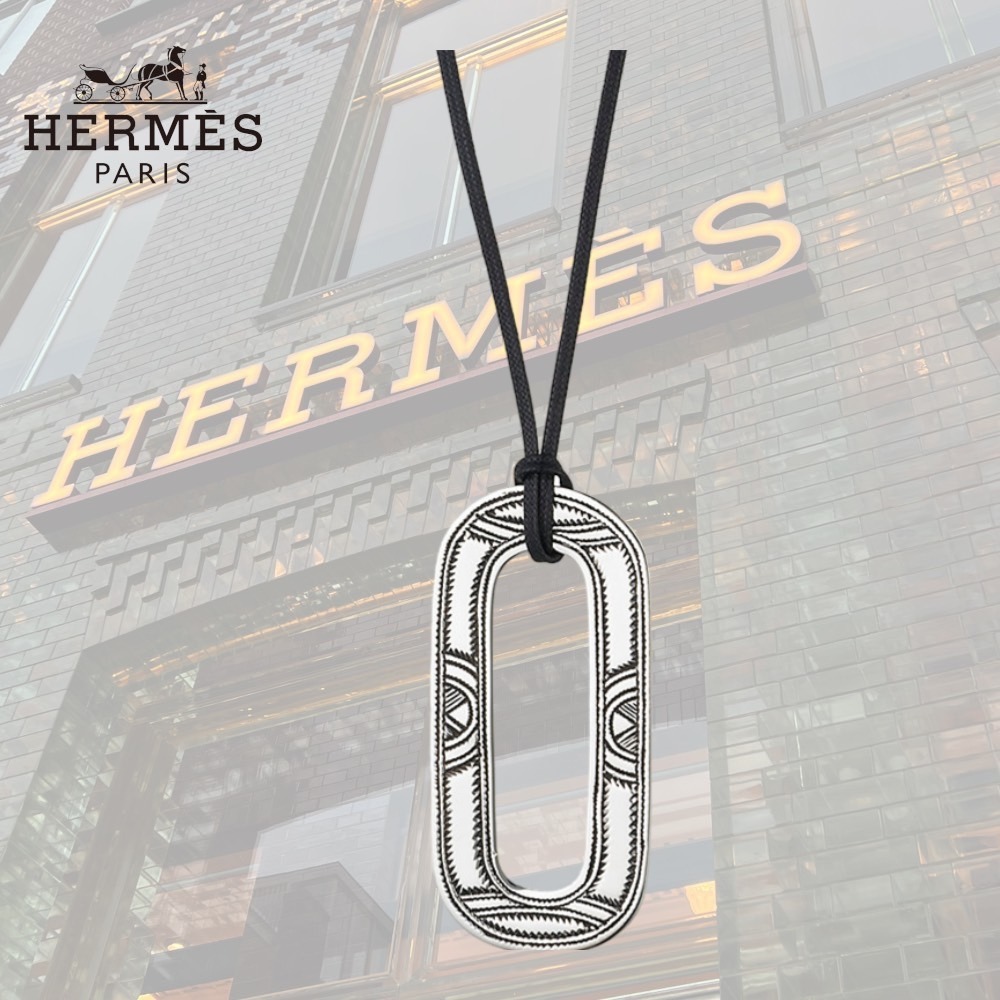 【職人技が光るトップ♪ギフトにも】HERMES Anoペンダント