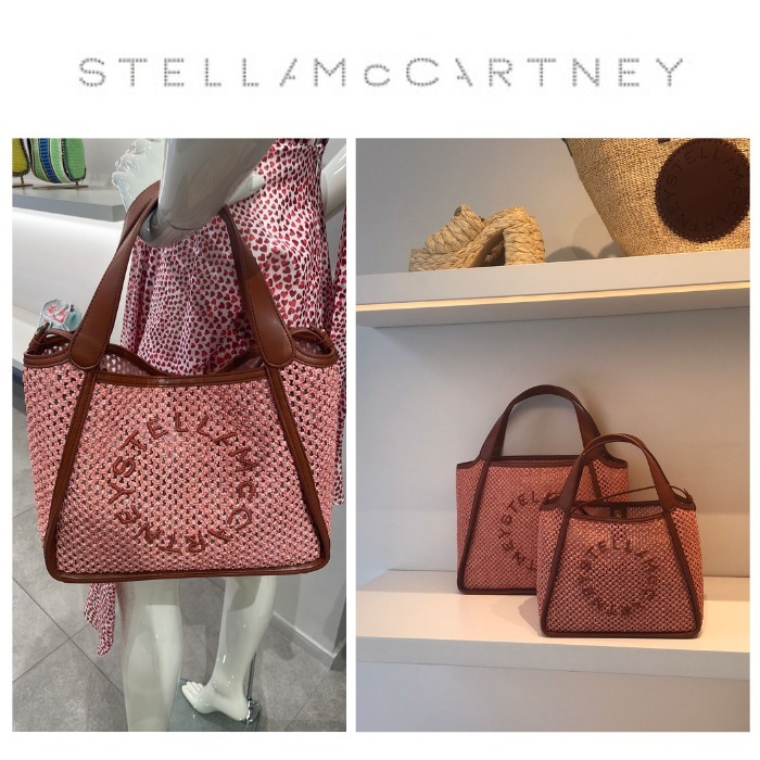 【Stella McCartney】ラフィア トートバッグ★関税送料込み