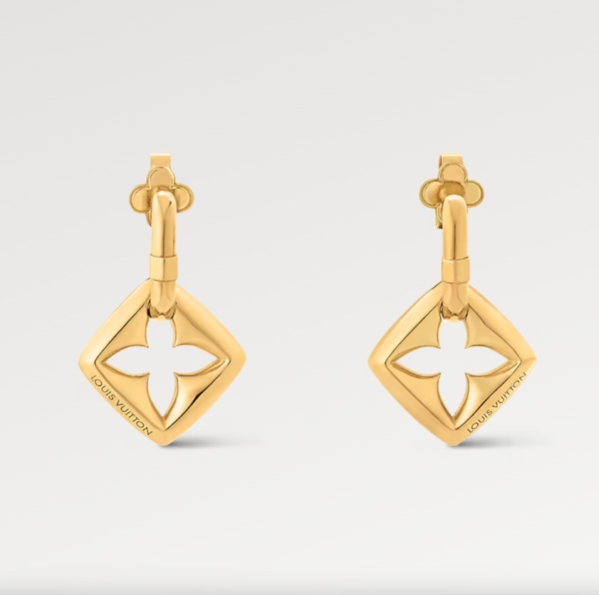 【エレガント♪】Louis Vuitton ピアス ☆エレガント☆【Louis Vuitton】パフィーグラム ピアス