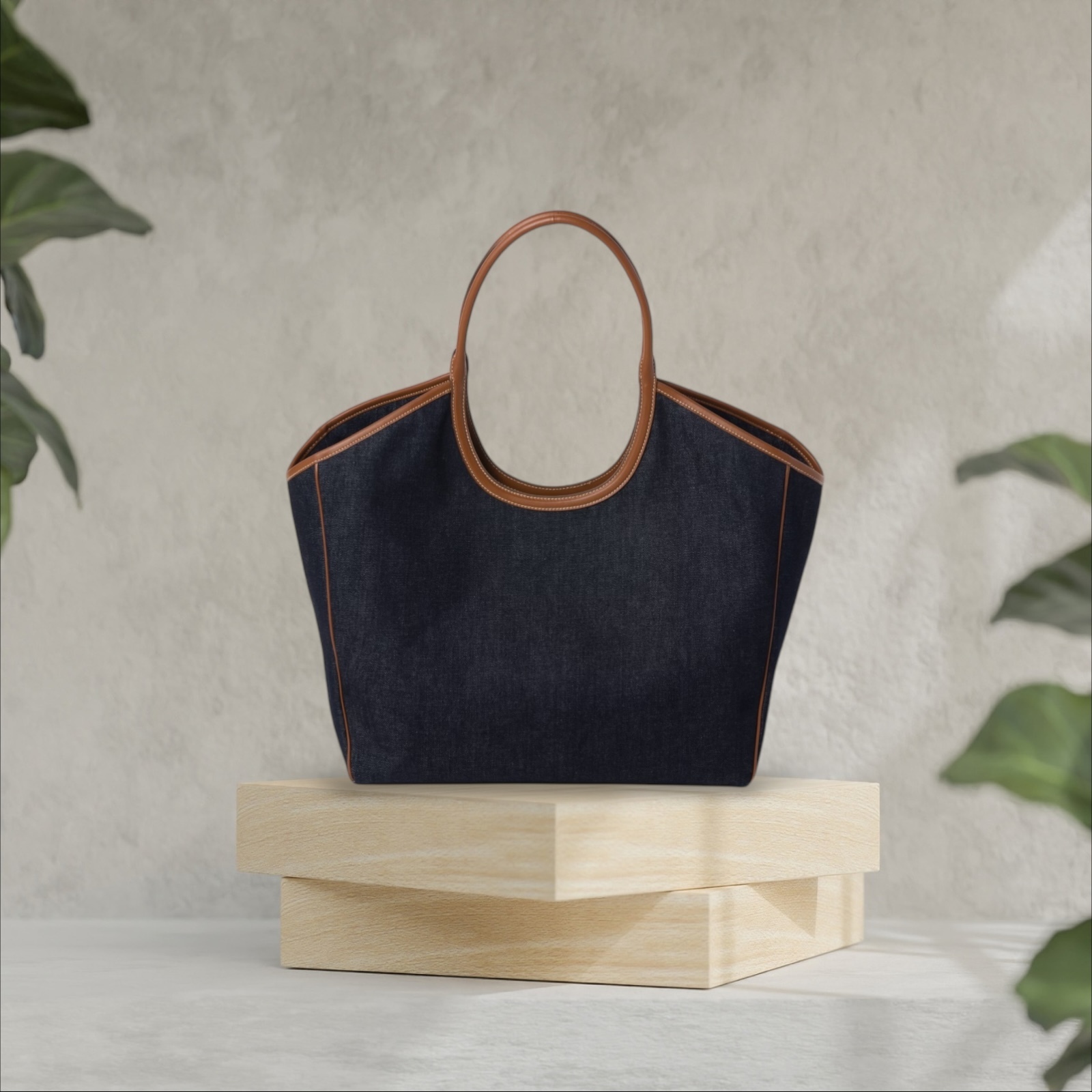 MiuMiu*IVY denim bag ファブリック トートバッグ*送料込 MiuMiu*IVY denim bag ファブリック トートバッグ*送料込