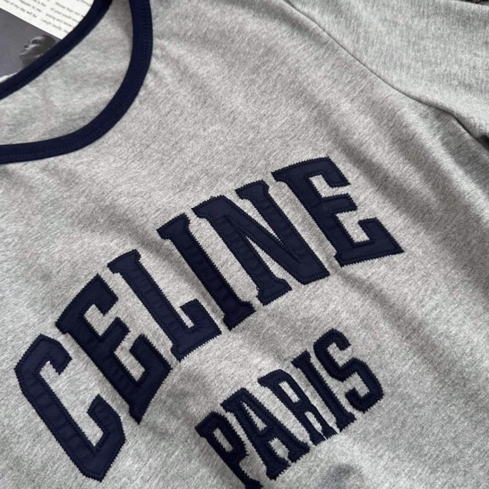 CELINE BLASON 70'S Tシャツ / コットンジャージー - | CELINE