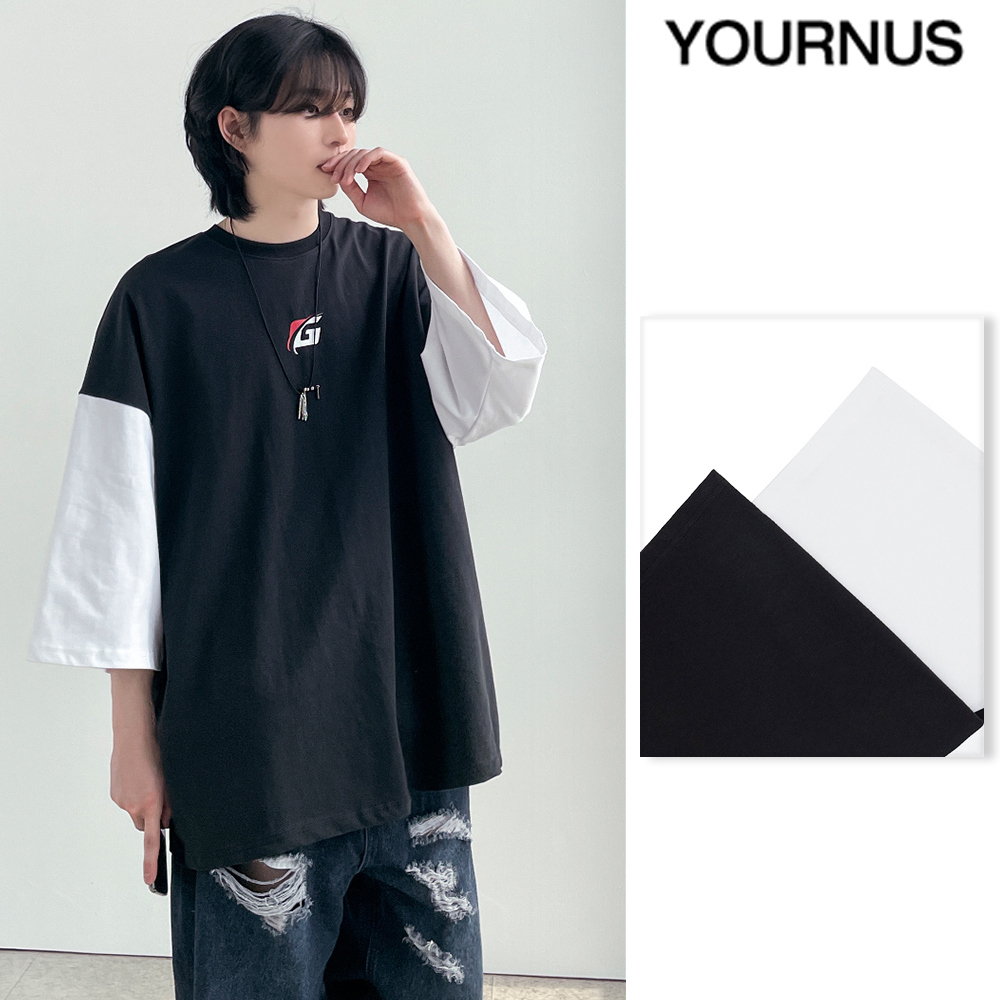 【YOURNUS】Great Maxi Half Sleeve