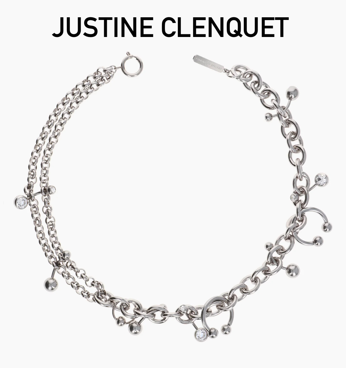 Paris発！JUSTINE CLENQUET HOLLYジェンダーレスネックレス