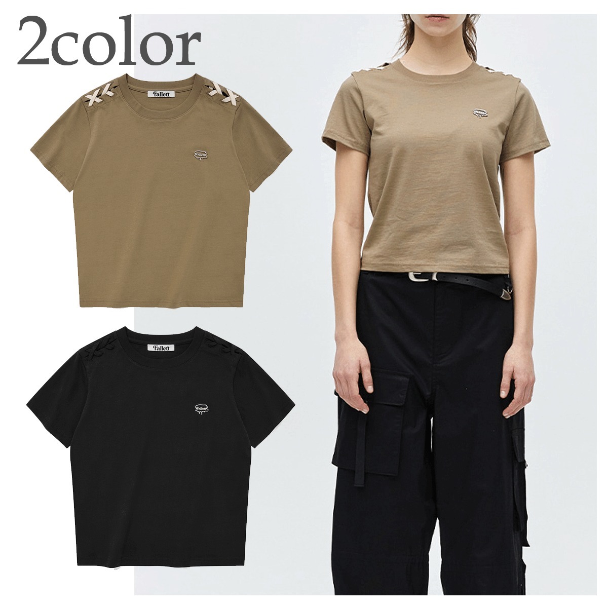 Tシャツ・カットソー Fallett Ribbon Short-Sleeve 4FK684