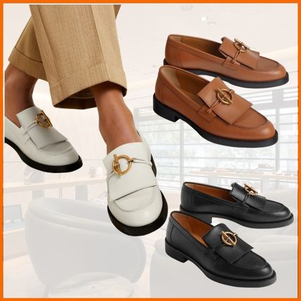 23cm HERMES(エルメス) ローファー・オックスフォード