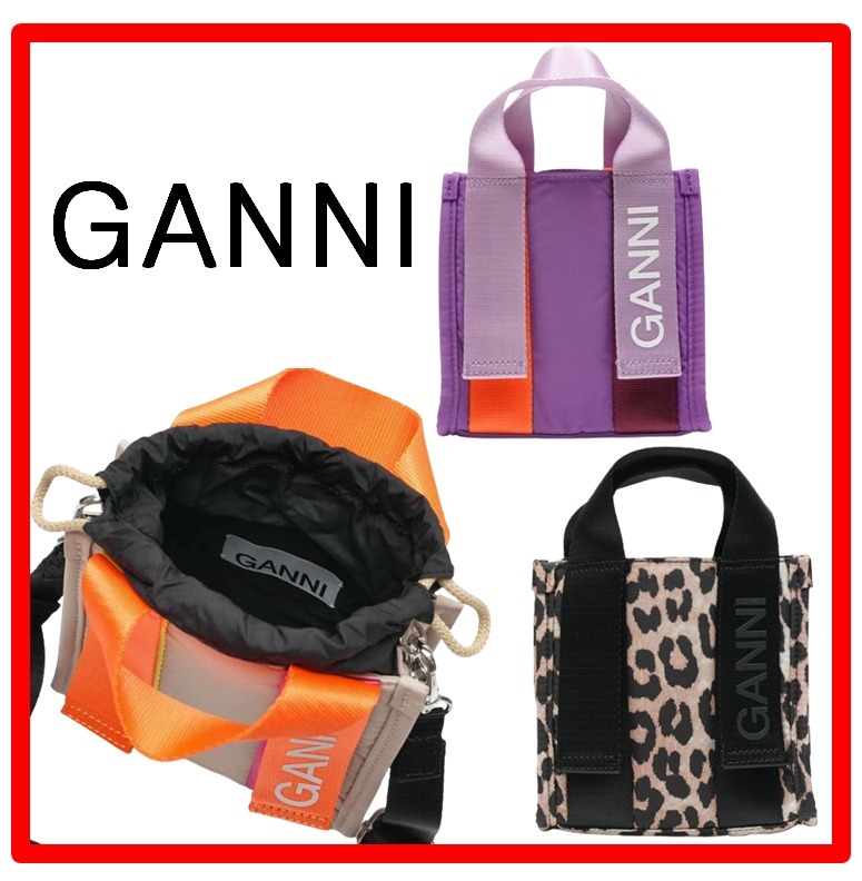 ☆【GANNI】☆ミニトートバッグ クロスバッグ スマホバッグ☆