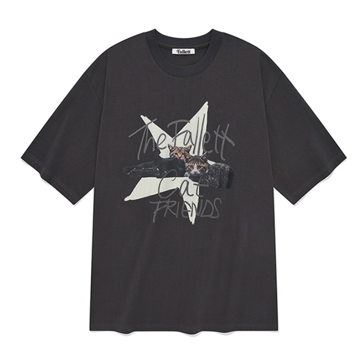 Tシャツ・カットソー Fallett Star Nero Friends Short sleeve 4HA102