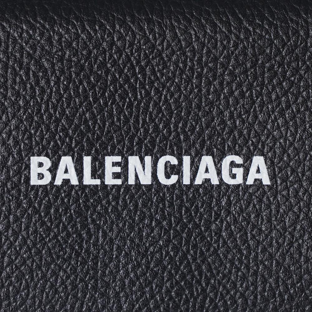 【BALENCIAGA】関税送料込 フルグレインレザー 三つ折り財布 黒 BALENCIAGA】関税送料込 フルグレインレザー 三つ折り財布 黒