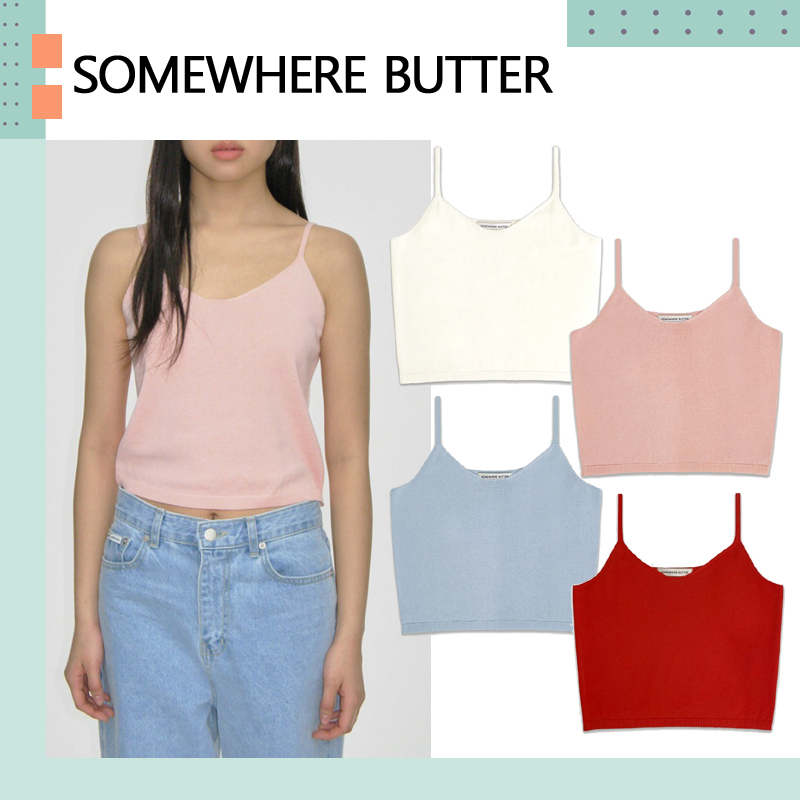 SOMEWHERE BUTTER ♥ Essential knit sleeveless