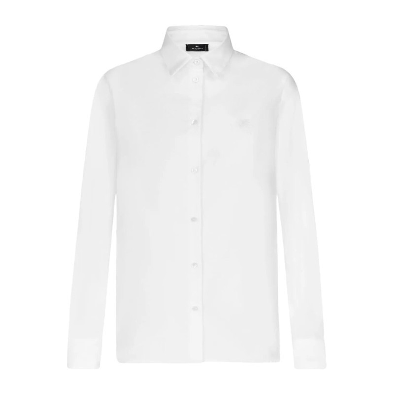 Tシャツ・カットソー ETRO SS24 OXFORD SHIRT (WRIA0013.99TU5H6 WH0800 WHITE)
