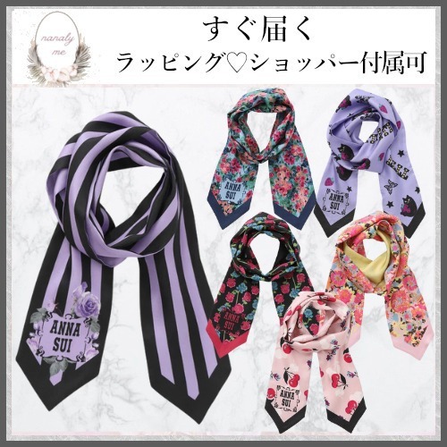 【使い勝手抜群♪】Anna Sui スカーフ