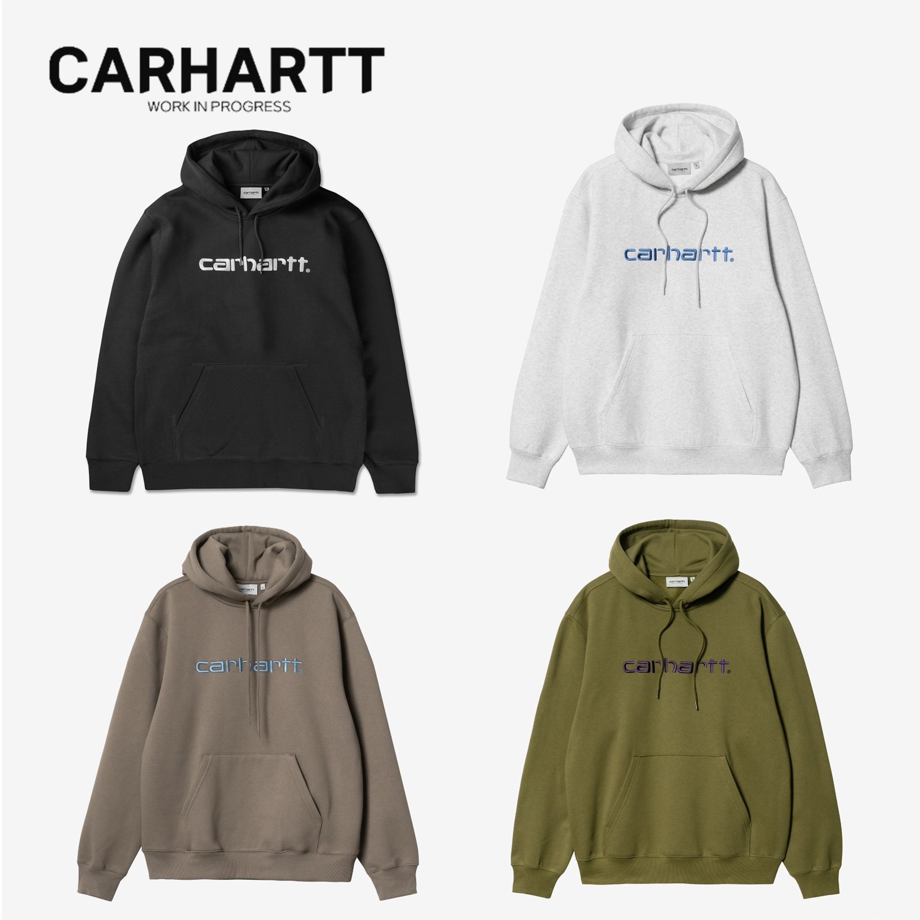 [カーハート] CARHARTT HOODED CARHARTT SWEATSHIRT☆送料込☆