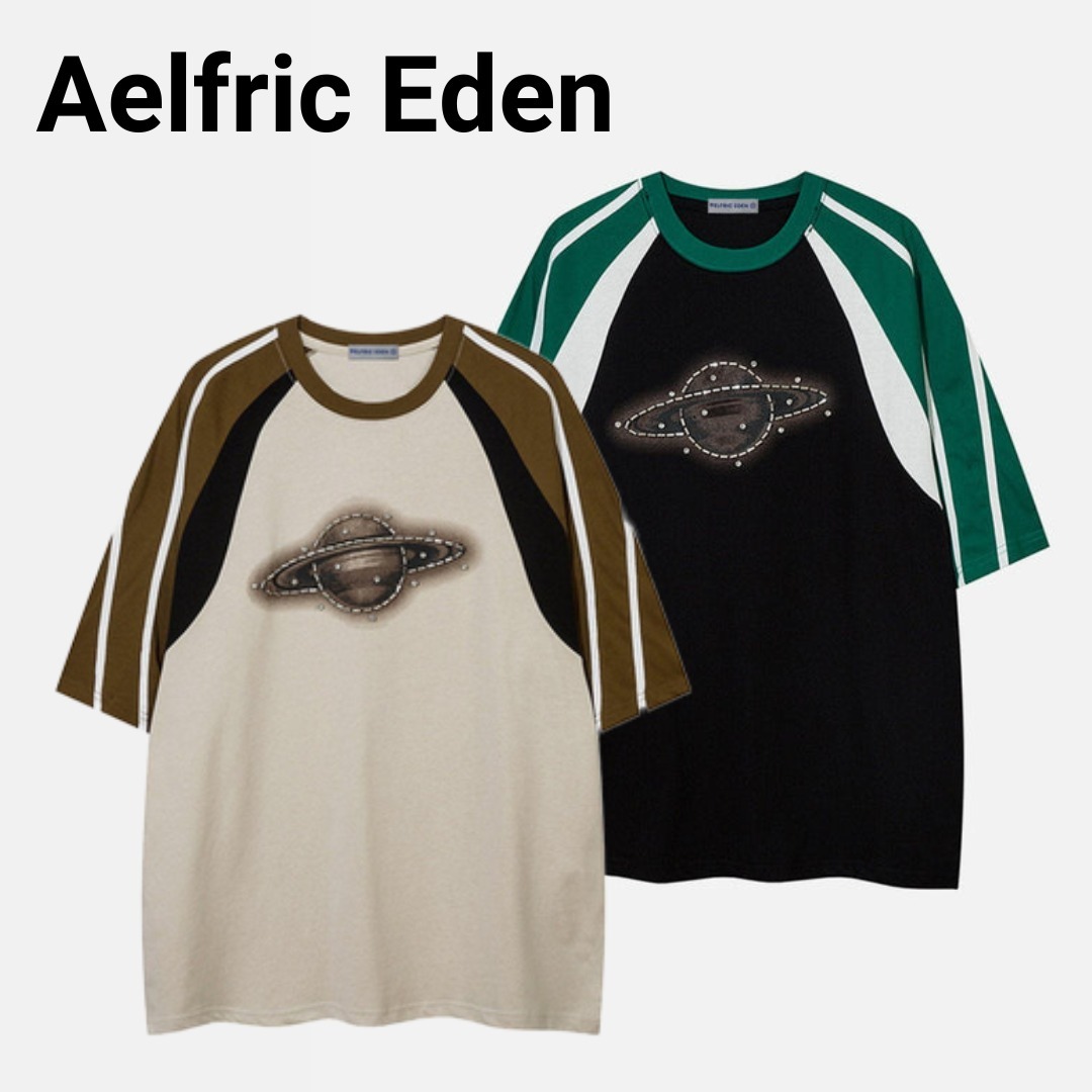 ◆Aelfric Eden◆リベット プラネット Tシャツ 送料込