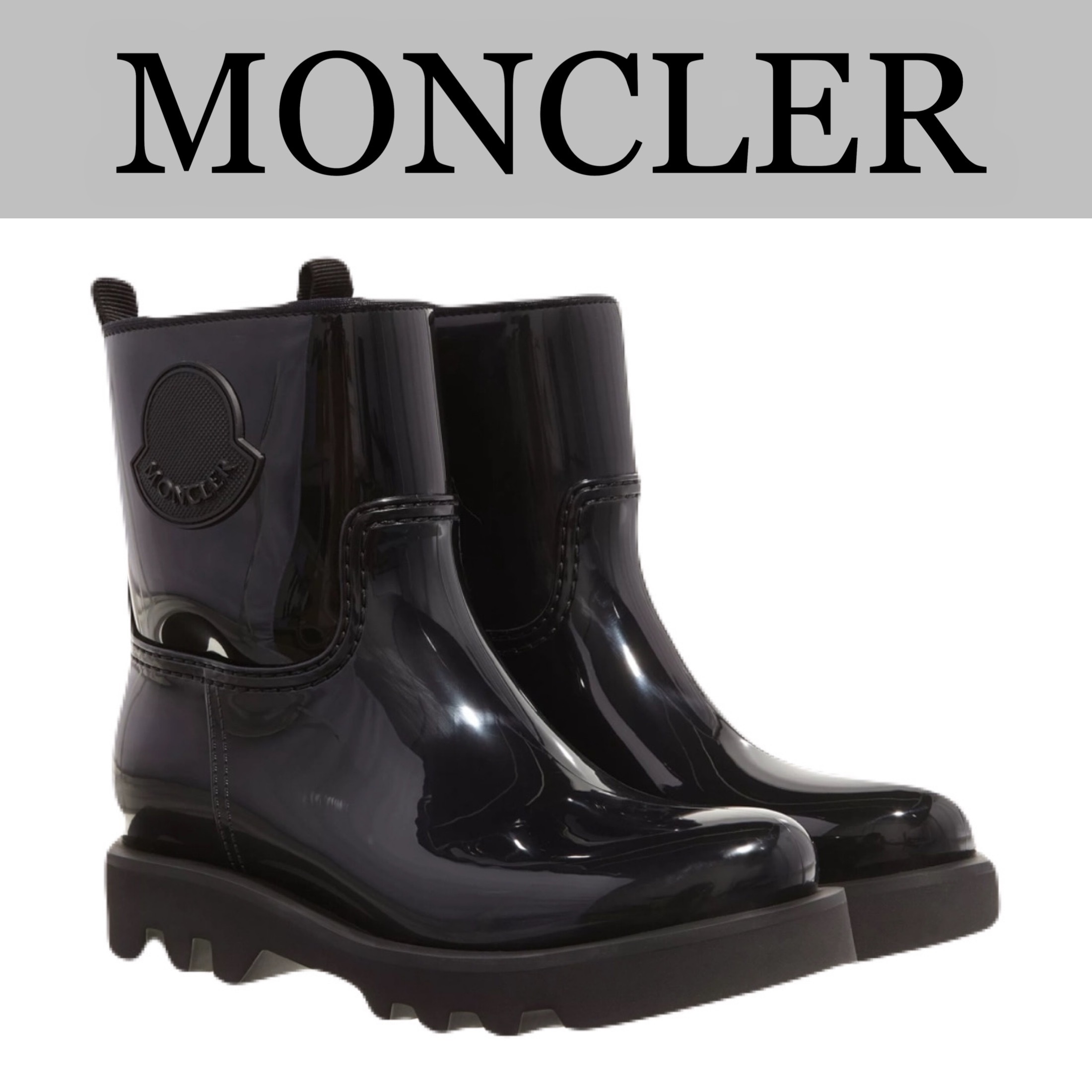 モンクレールMONCLER ダウンレインブーツ 新品未使用
