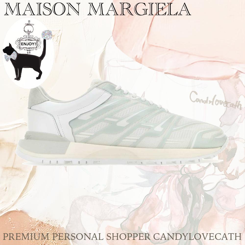 スニーカー MAISON MARGIELA White Mesh And Rubber Sneakers