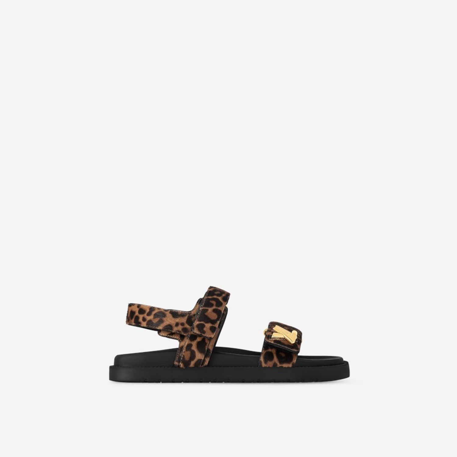 《新作/レオパード》LOUIS VUITTON サンセット・ライン サンダル