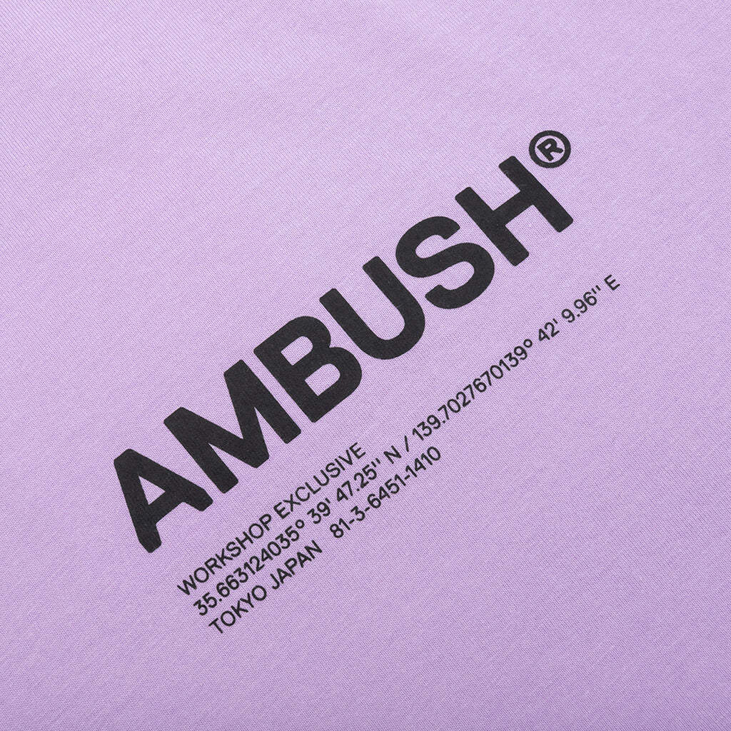 ★AMBUSH♦ワークショップTシャツ AMBUSH(アンブッシュ) 通販サイト 【JERSEY WORKSHOP T-SHIRT】