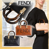 ☆関税込☆FENDI★By The Way FF ファブリック ボストンバッグ★ FENDI フェンディ ウィークエンドバッグ ボストンバッグ 鞄 2way