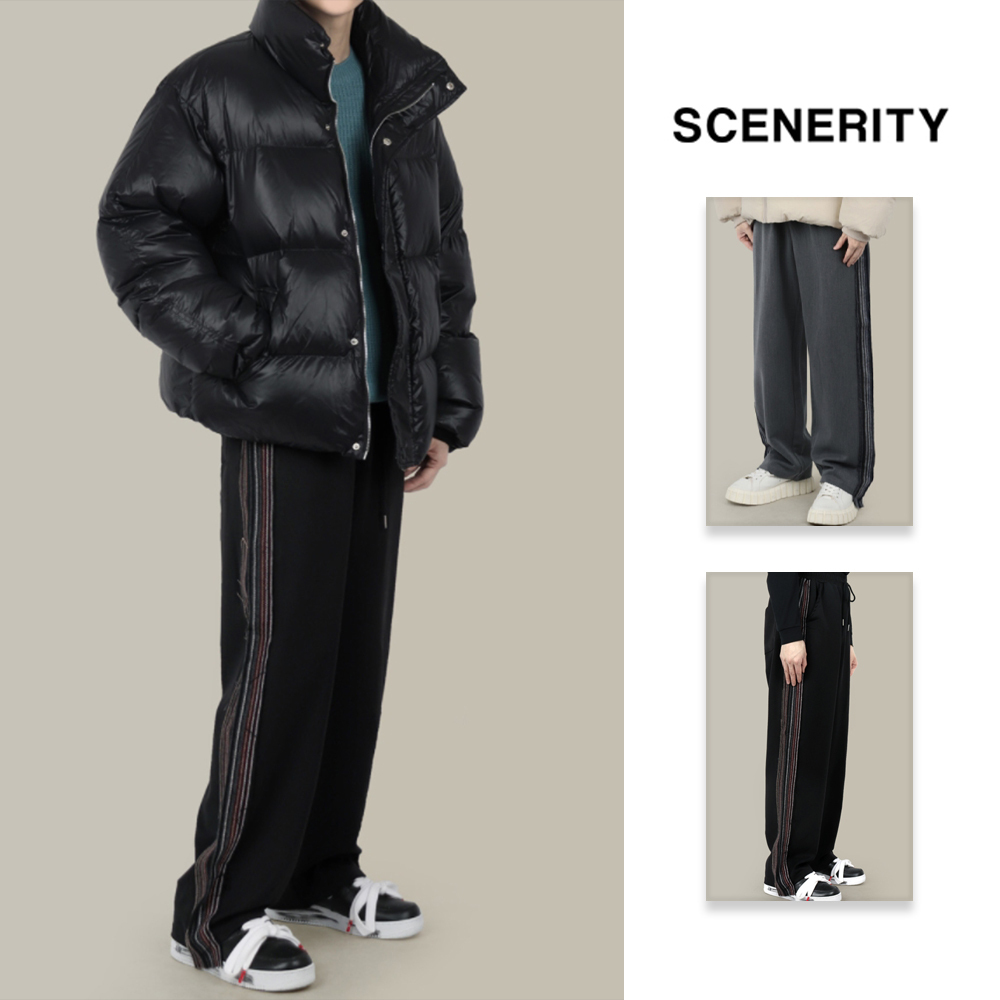 【SCENERITY】Ethnic wide pants
