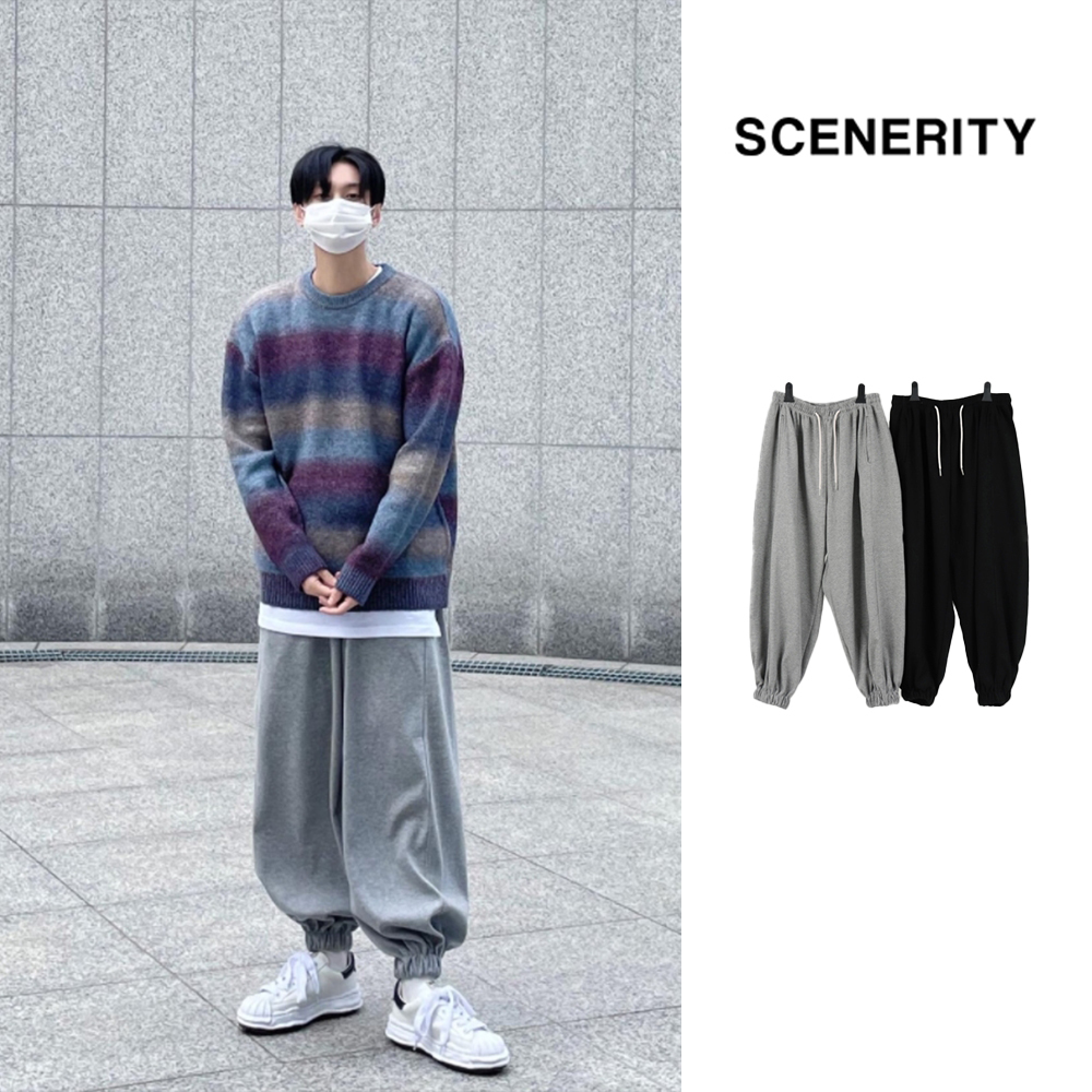 【SCENERITY】Balloon jogger pants