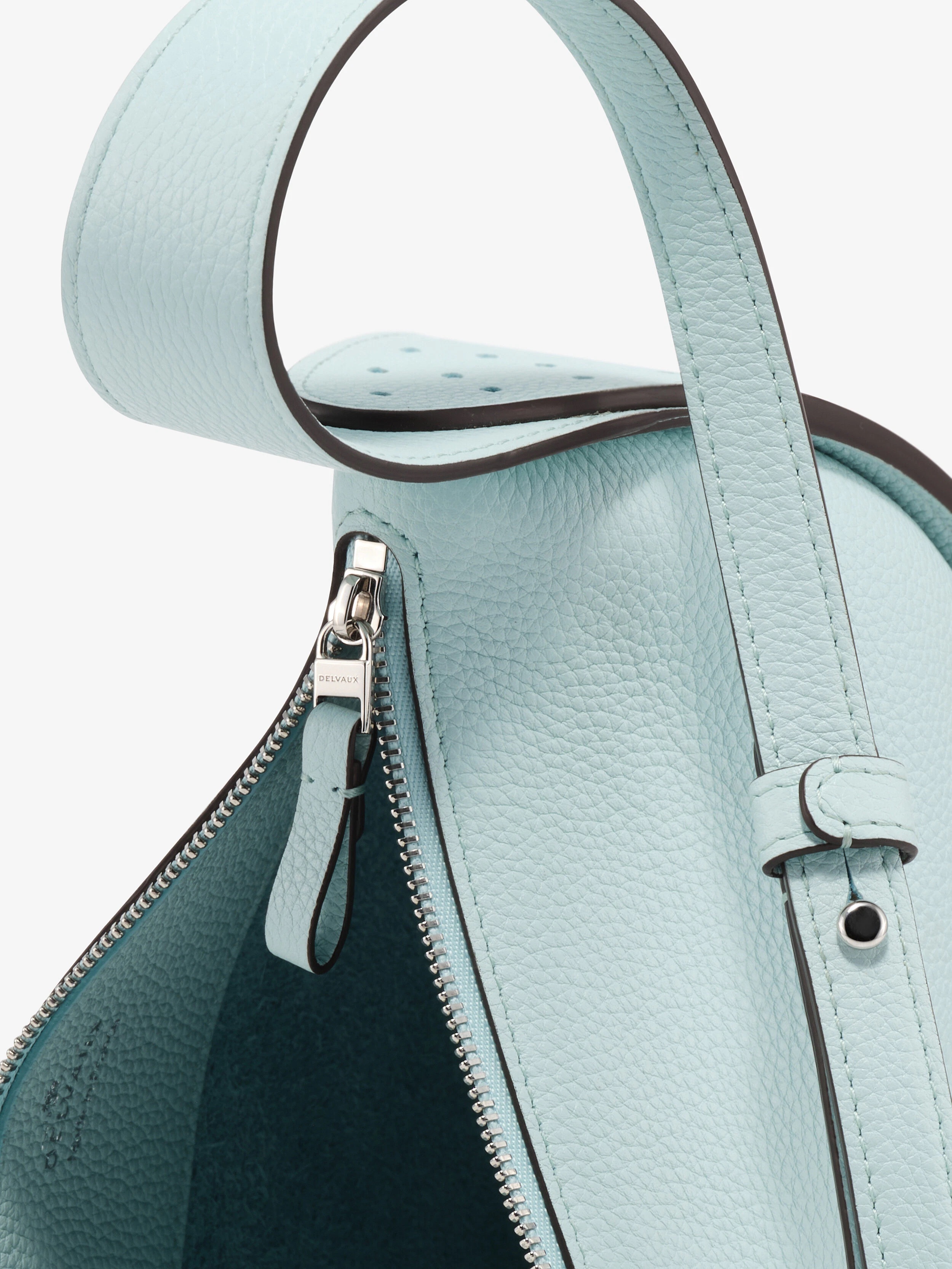 DELVAUX 王室御用達《Pin Pon》Mozart Calf セラドン DHL 直営店
