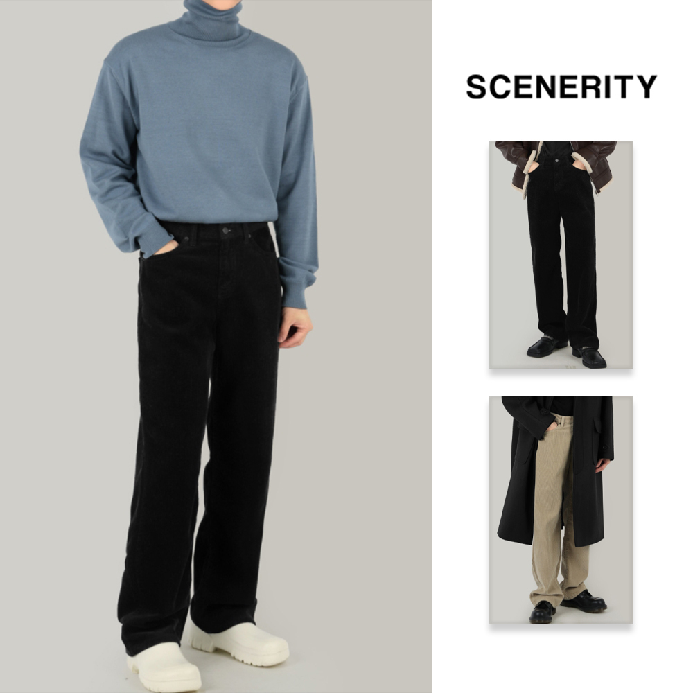 【SCENERITY】bath Corduroy pants
