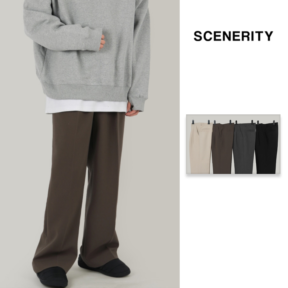 【SCENERITY】live wide slacks
