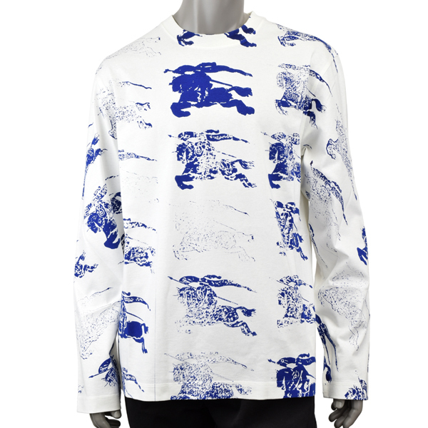 BURBERRY SP24-GRAPHICS-FOR-2/スクリーンプリント 長袖Tシャツ