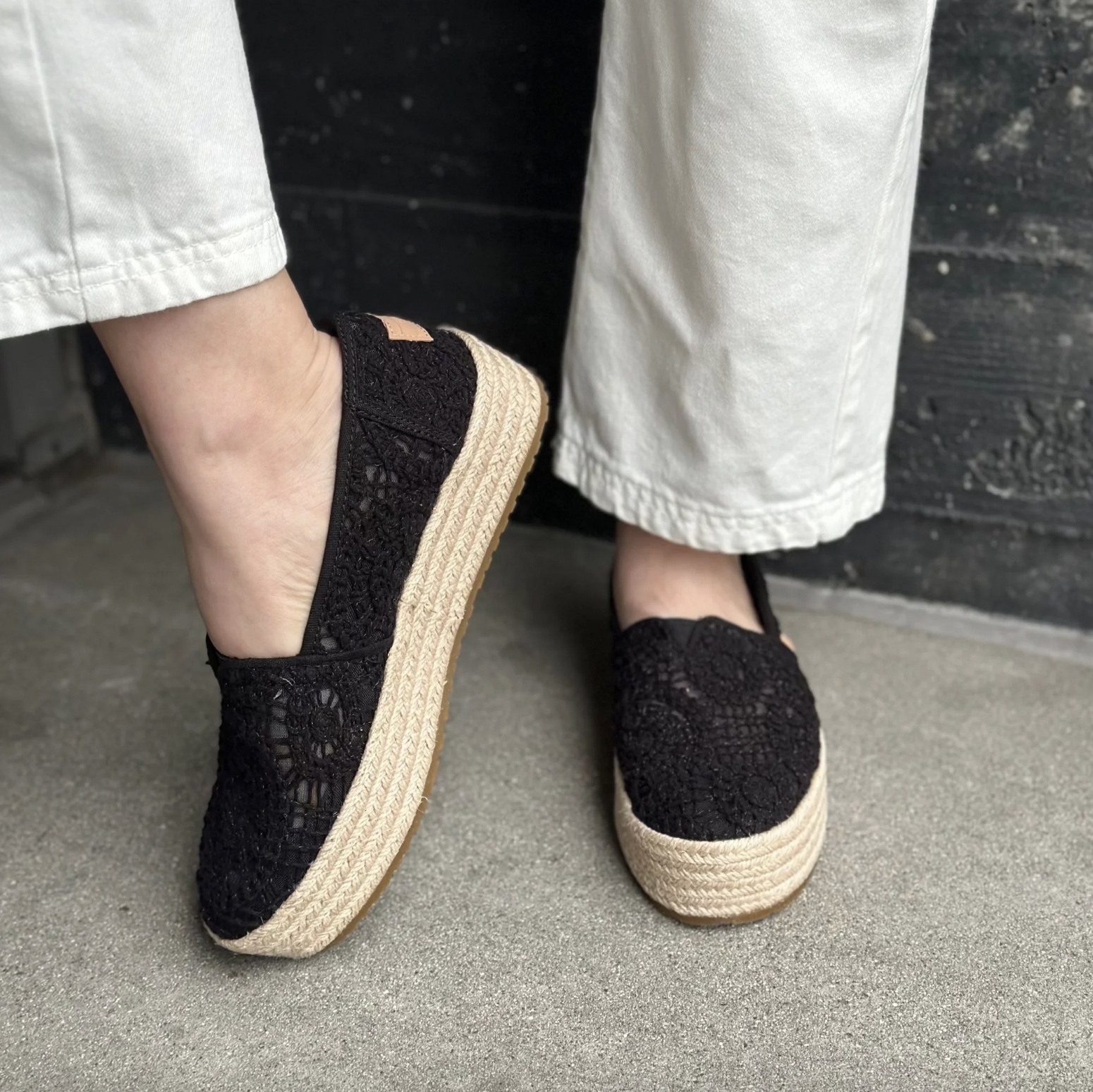 TOMS プラットフォーム Valencia エスパドリーユ 日本未入荷 TOMS プラットフォーム Valencia エスパドリーユ 日本未入荷