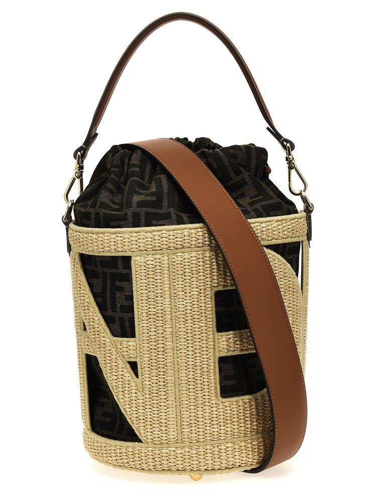 Fendi】ステップアウト ストローバッグ ミディアム ジャガード