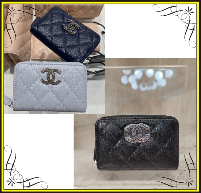 【CHANEL】シャネル カードホルダー オシャレなココマーク