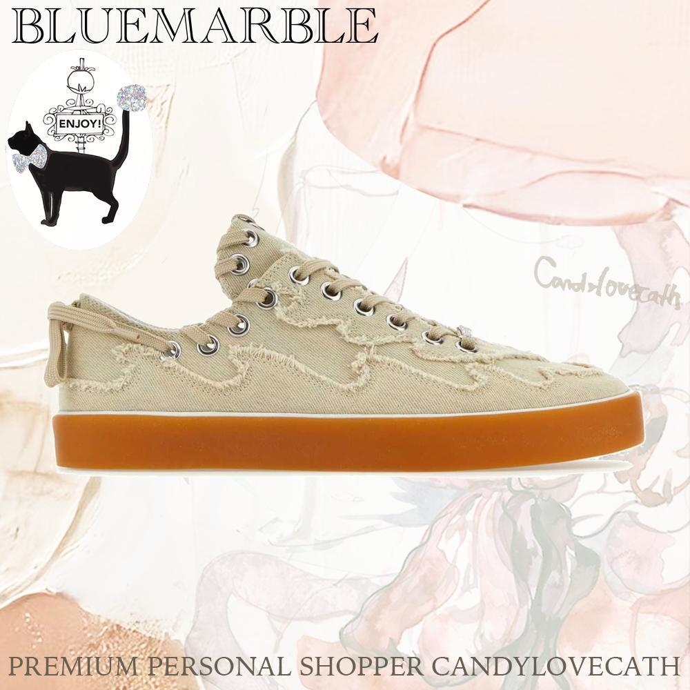スニーカー BLUEMARBLE Sand Canvas Sneakers