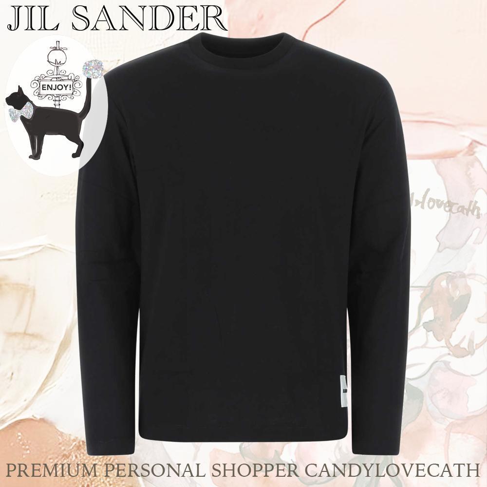 【送料&関税込】Jil Sander Black Cotton T-shirt Set JIL SANDER Black Cotton T-Shirt Set