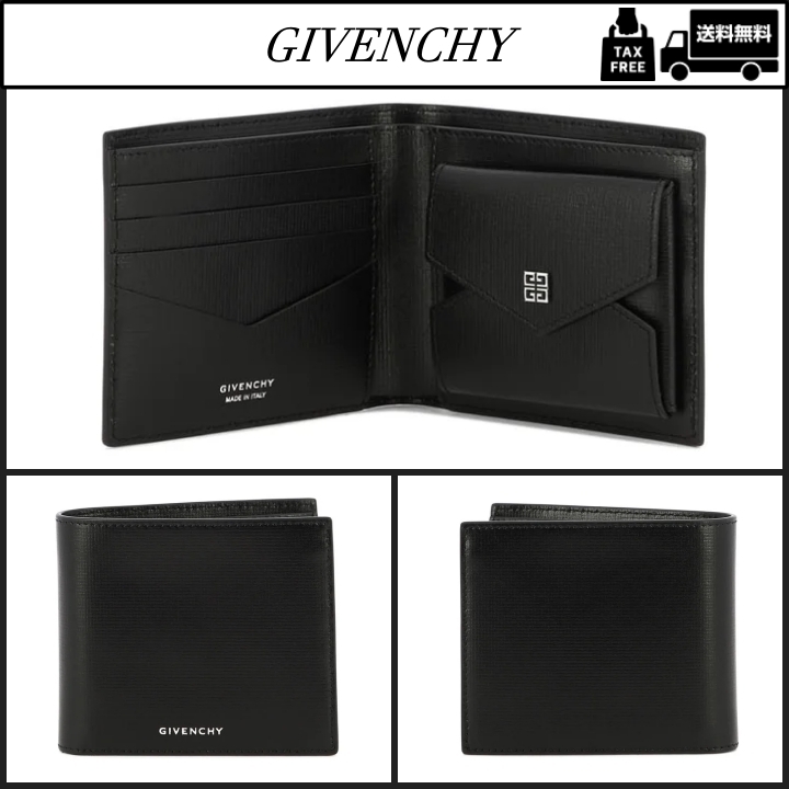 【GIVENCHY】ロゴ カーフスキン ウォレット