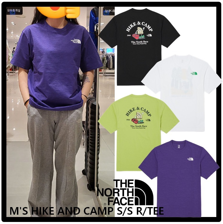 ★関税込★THE NORTH FACE★M'S HIKE AND CAMP S/S R/Tシャツ★