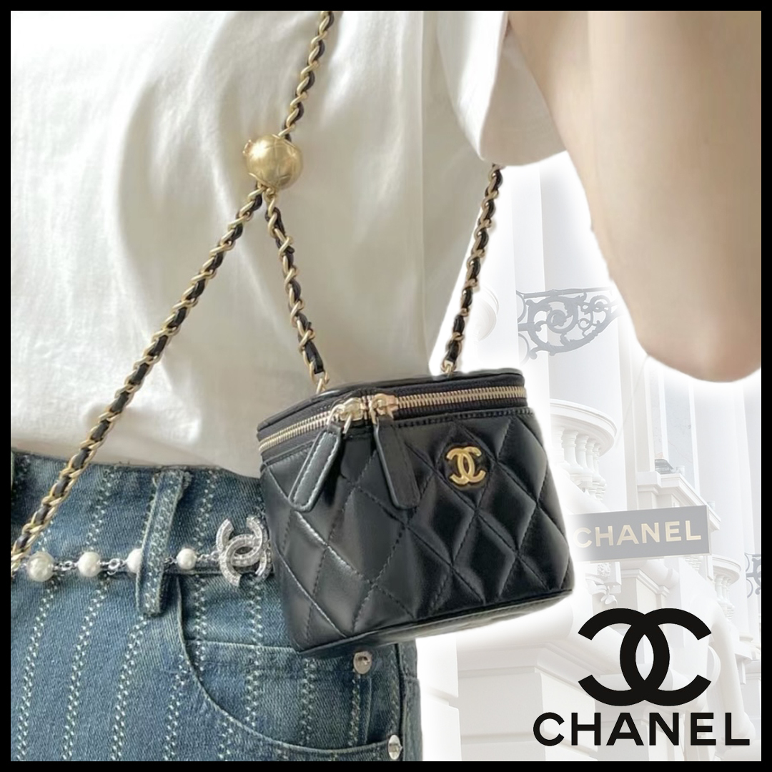シックでお洒落☆【CHANEL】ヴァニティー ケース