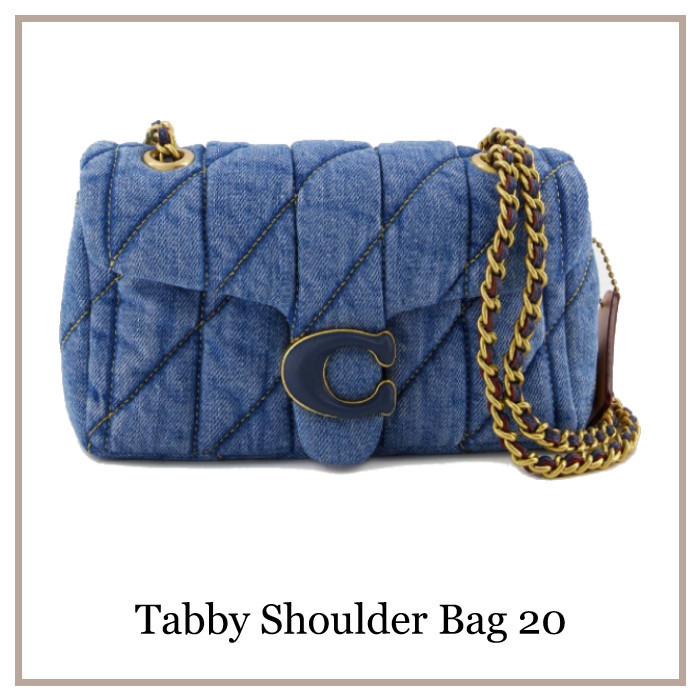 デニムがお洒落☆【COACH】ショルダーバッグ