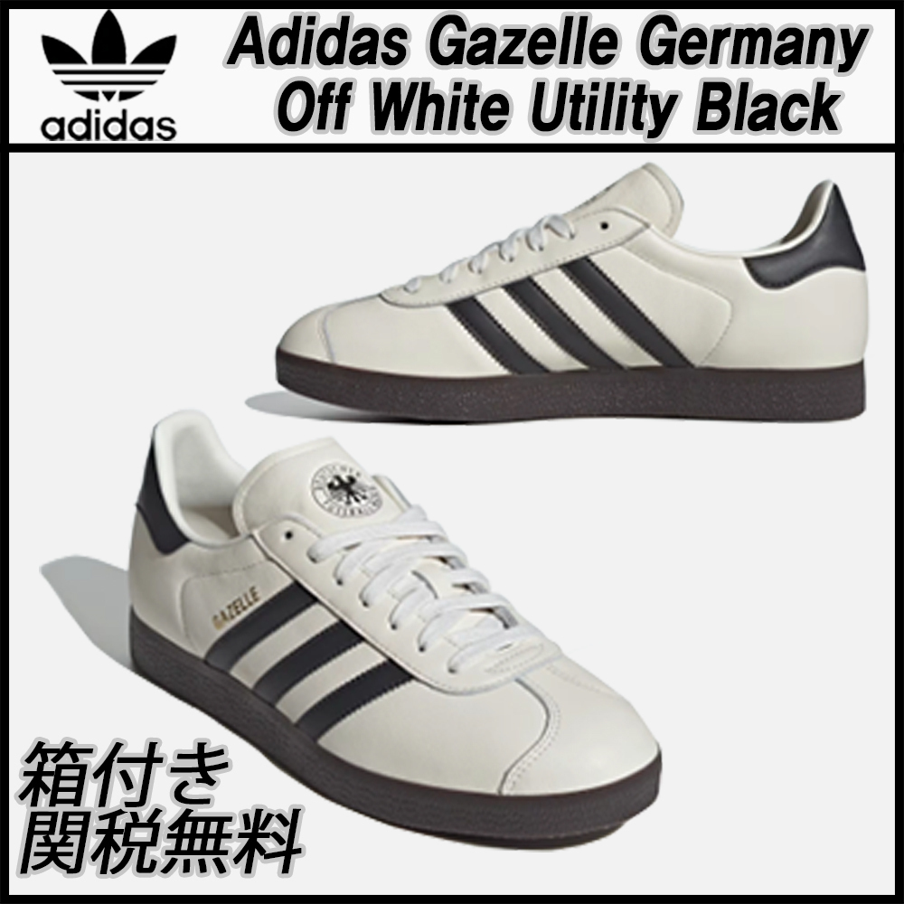 ★ADIDAS★Adidas Gazelle Germany White / Black★関税込★