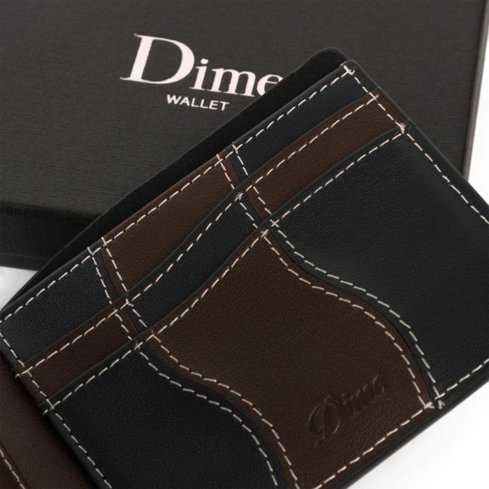 Dime Haha Leather Wallet / BLACK (ダイム ウォレット/財布