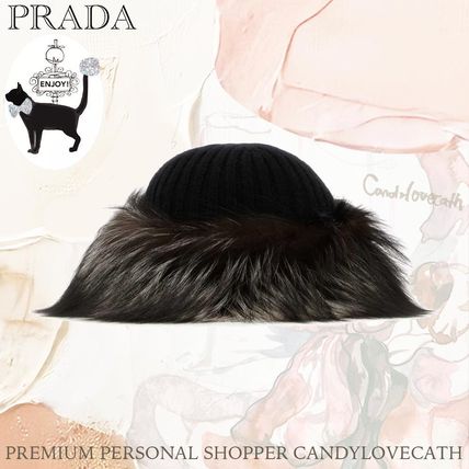 PRADA(プラダ) ニットキャップ・ビーニー(レディース) - 海外