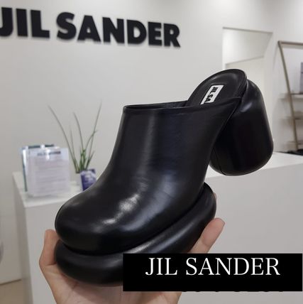 Jil Sander More Sandals Plain Leather Sandals