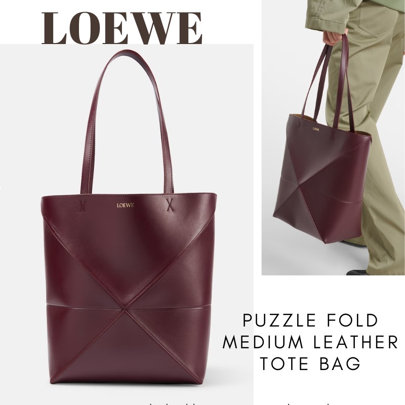 【関税込み】LOEWEロエベ Puzzle Fold Medium leather tote bag