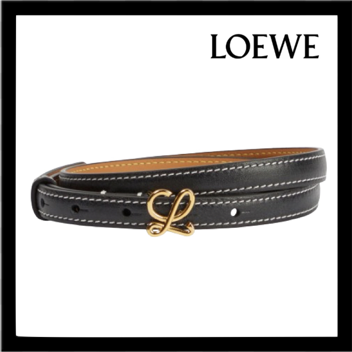新着 関税送料込み LOEWE ロエベ レザーベルト