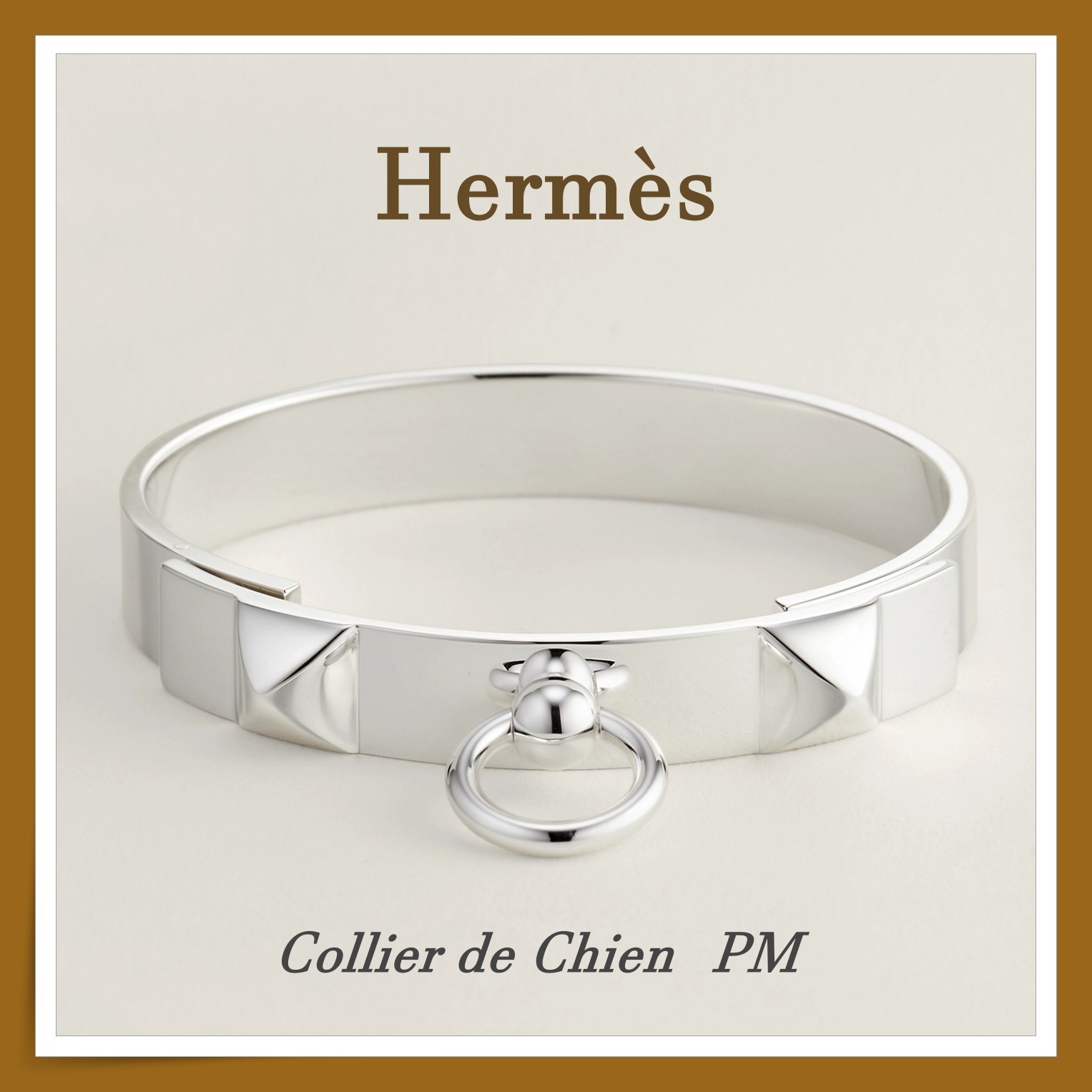 【HERMES 】エレガントさ際立つ☆ブレスレット コリエドシアン