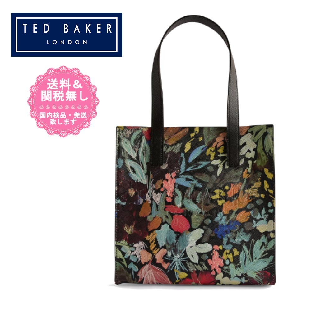 【TED BAKER】素敵！Beaicon フローラルプリント アイコンバッグ