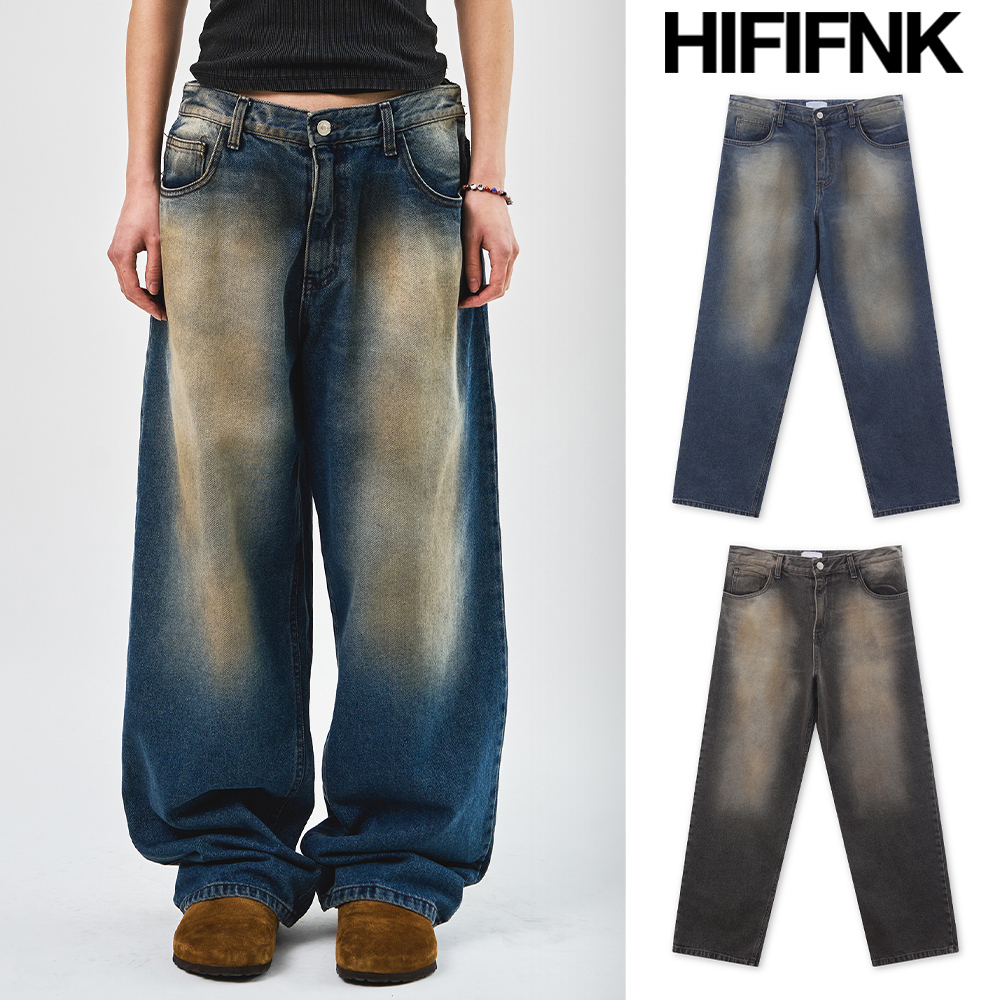 【HI FI FNK】Oily Brushed Denim